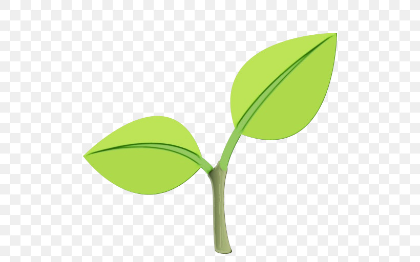 Leaf Plant Stem Green Line Font, PNG, 512x512px, Watercolor, Biology, Geometry, Green, Leaf Download Free