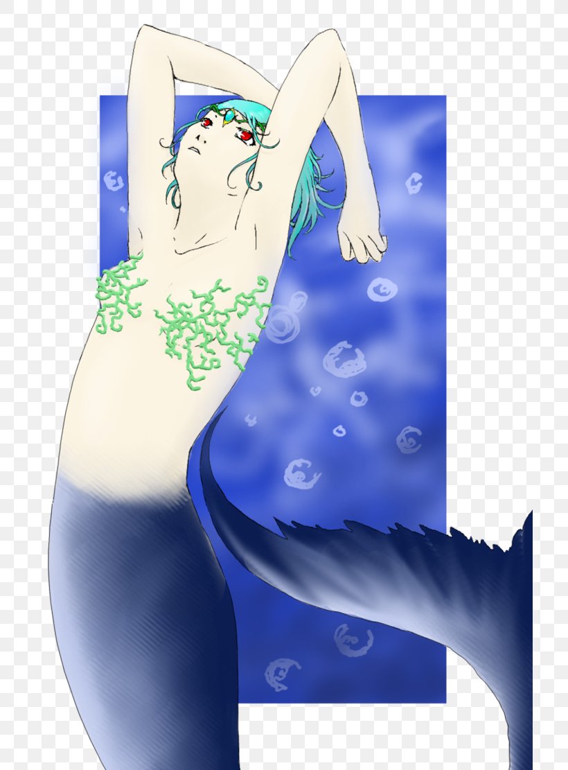 Mermaid Cartoon Desktop Wallpaper Computer, PNG, 718x1111px, Watercolor, Cartoon, Flower, Frame, Heart Download Free