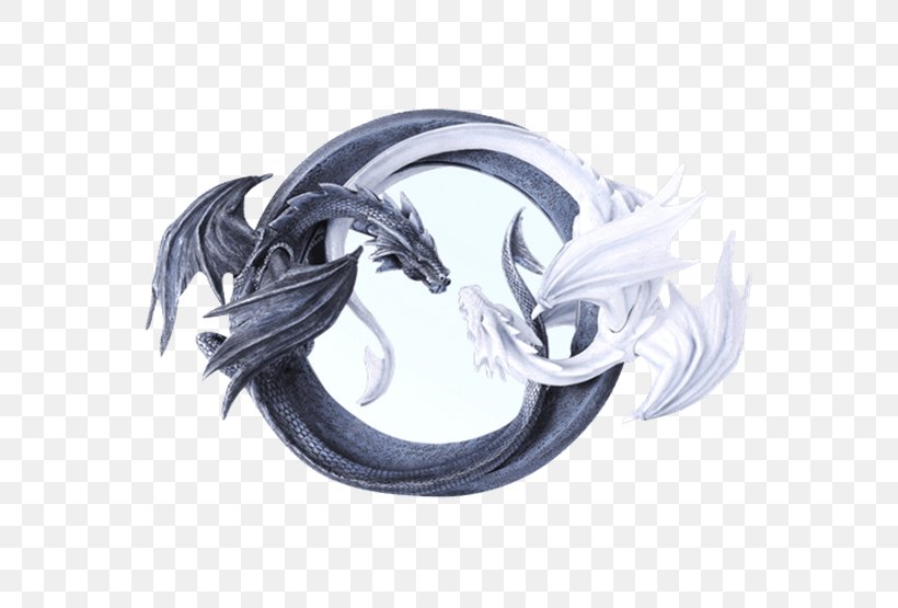 Mirror Wall Decal Dragon, PNG, 555x555px, Mirror, Art, Decal, Decorative Arts, Dragon Download Free
