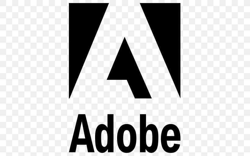 Black And White Symbol Monochrome, PNG, 512x512px, Adobe Systems, Adobe Acrobat, Adobe Air, Adobe Creative Cloud, Adobe Flash Download Free