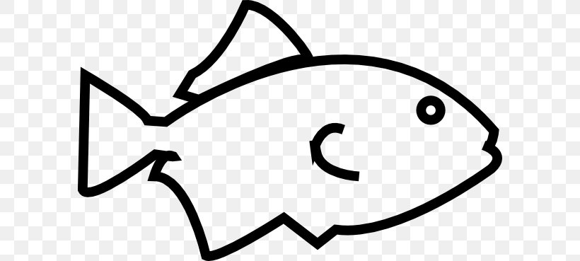 Fish As Food Clip Art, PNG, 600x369px, Fish, Area, Bass, Black, Black And White Download Free