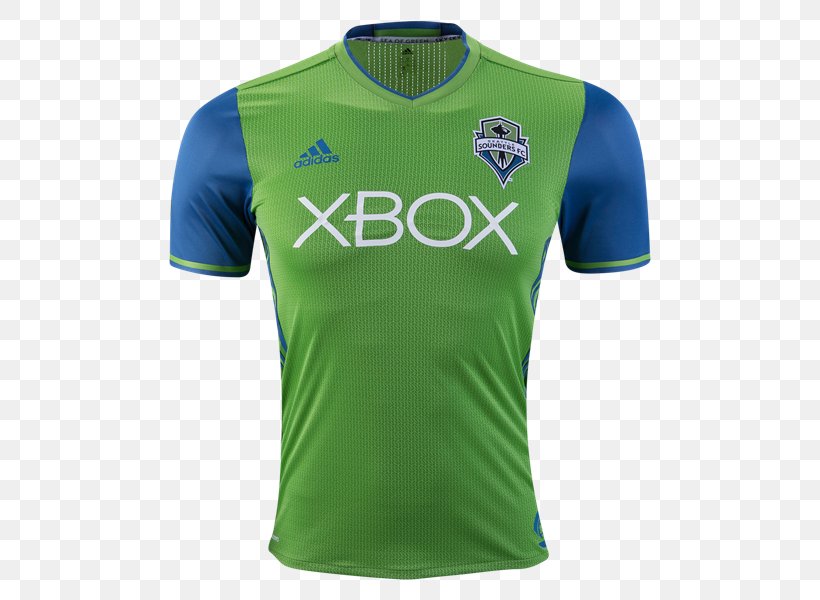 Seattle Sounders FC MLS T-shirt Jersey Football, PNG, 600x600px, Seattle Sounders Fc, Active Shirt, Adidas, Brand, Clothing Download Free