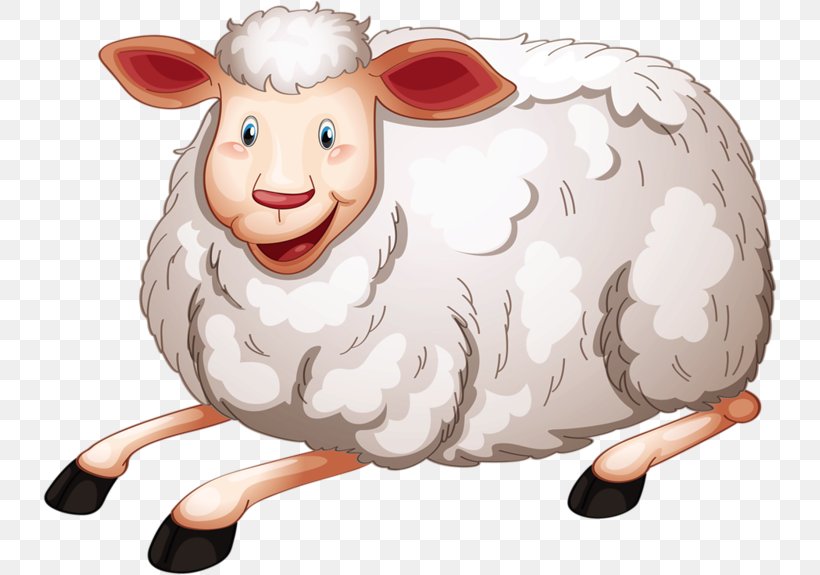 Sheep Royalty-free Clip Art, PNG, 734x575px, Sheep, Art, Black Sheep, Cow Goat Family, Drawing Download Free