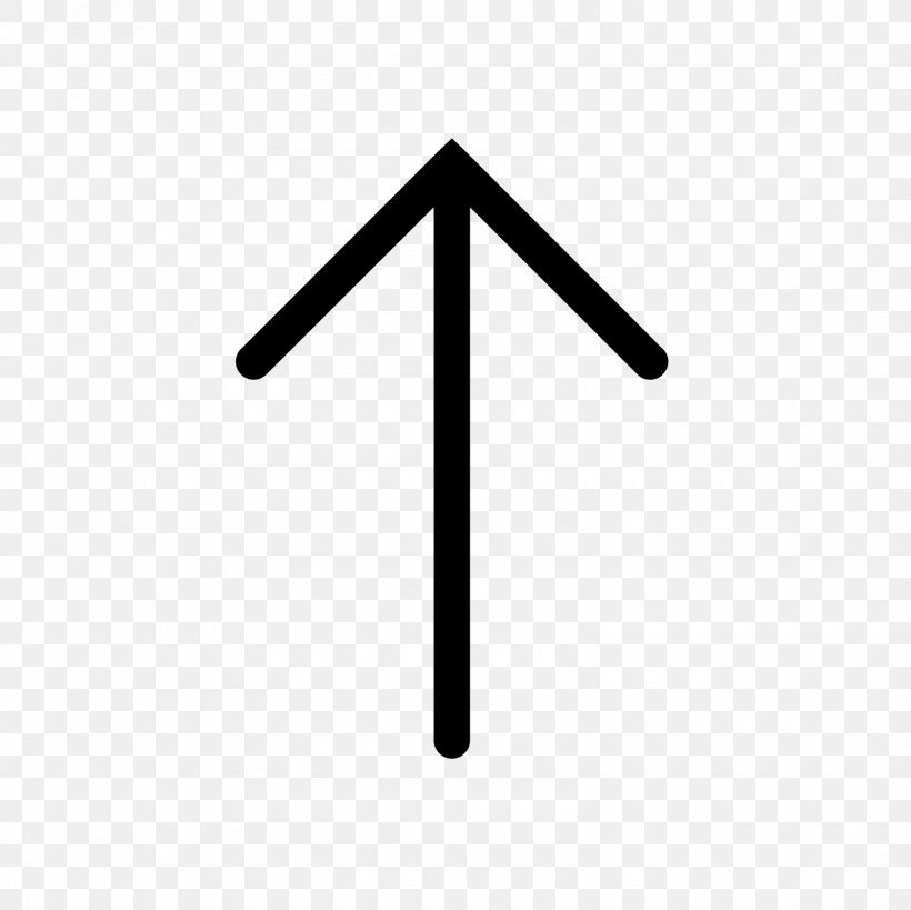Up Arrow, PNG, 1600x1600px, Symbol, Button, Number, Sign, Triangle Download Free