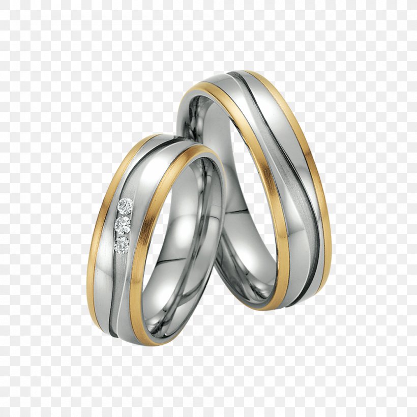 Wedding Ring Silver Gold Edelstaal, PNG, 1000x1000px, Ring, Body Jewelry, Brilliant, Edelstaal, Engagement Ring Download Free