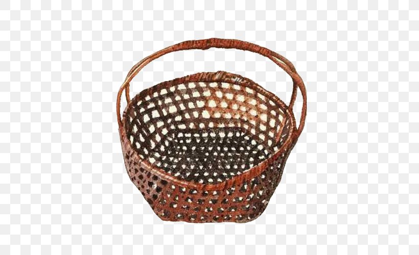 Basket Painting Bamboo, PNG, 500x500px, Basket, Bamboo, Bamboo Shoot, Brown, Material Download Free