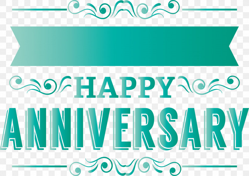 Happy Anniversary, PNG, 3000x2117px, Happy Anniversary, Area, Line, Logo, M Download Free