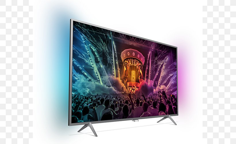 Philips 6000 Series PUS6162/05 4K Resolution Smart TV LED-backlit LCD, PNG, 689x500px, 4k Resolution, Philips, Advertising, Ambilight, Computer Monitor Download Free