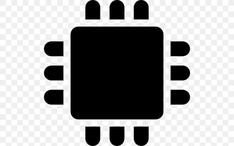 Central Processing Unit Integrated Circuits & Chips, PNG, 512x512px, Central Processing Unit, Black, Black And White, Chipset, Coffee Lake Download Free