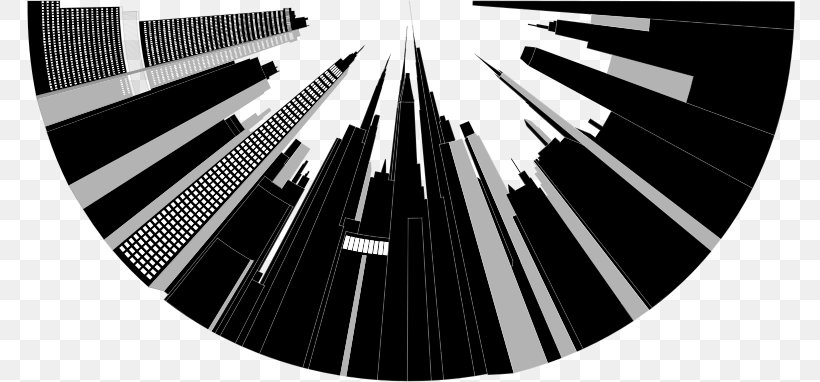 Clip Art, PNG, 772x382px, Distortion, Art, Black And White, City, Monochrome Download Free