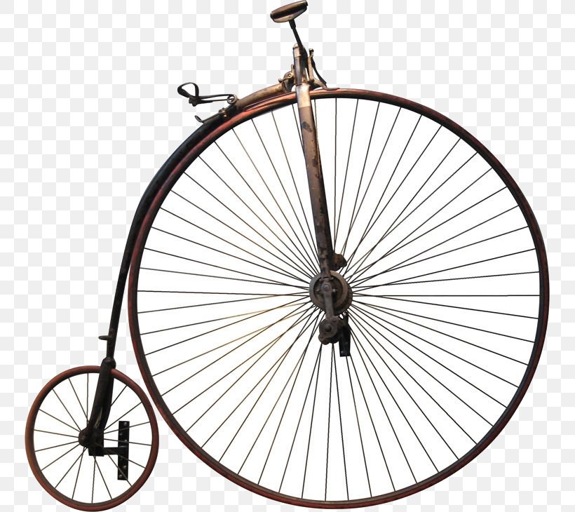 Penny-farthing Bicycle Wheels Bicycle Wheels Cycling, PNG, 749x730px, Pennyfarthing, Bicycle, Bicycle Accessory, Bicycle Frame, Bicycle Frames Download Free