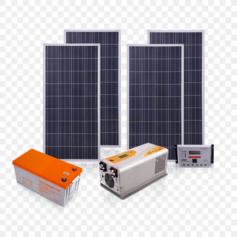 Energy Photovoltaic System Solar Panels Solar Power, PNG, 1000x1000px, Energy, Battery Charge Controllers, Electric Power, Electric Power System, Electricity Download Free