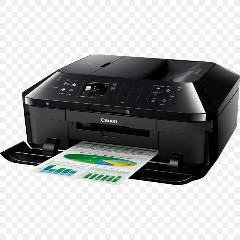 Canon PIXMA MX922 Multi-function Printer Inkjet Printing, PNG, 1500x1500px, Multifunction Printer, Canon, Document, Duplex Printing, Electronic Device Download Free