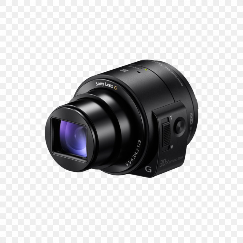 DSC-QX10 Sony ILCE-QX1 Sony α Camera Lens, PNG, 1000x1000px, Sony Ilceqx1, Camera, Camera Accessory, Camera Lens, Cameras Optics Download Free