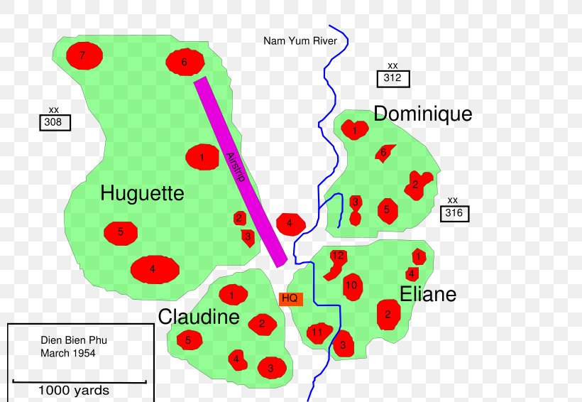 Điện Biên Phủ Battle Of Dien Bien Phu First Indochina War Vietnam War Operation Castor, PNG, 800x566px, First Indochina War, Area, Battle, Diagram, Leaf Download Free