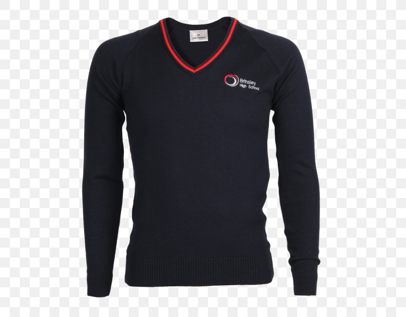 Long-sleeved T-shirt Texas Tech University Hoodie, PNG, 640x640px, Tshirt, Active Shirt, Black, Clothing, Crew Neck Download Free