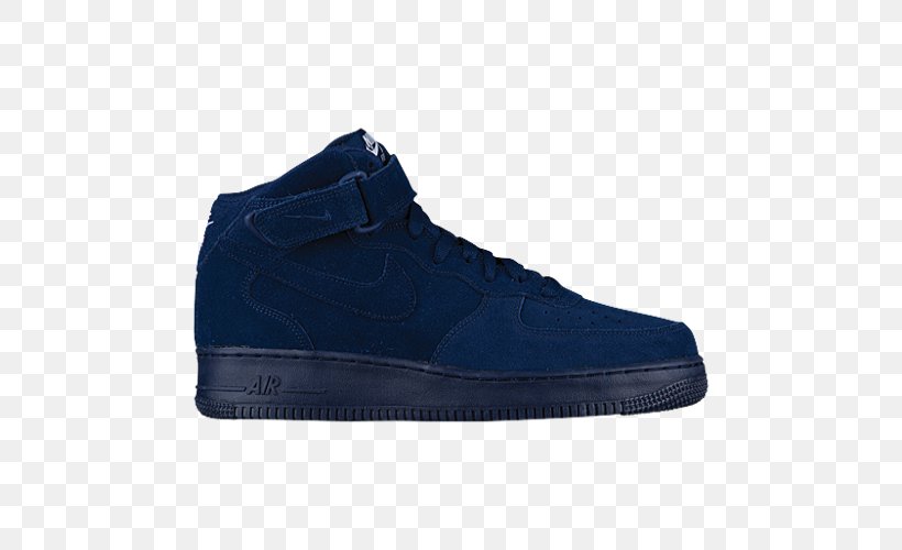 Blue Sports Shoes Nike Air Force 1 Mid 07 Mens, PNG, 500x500px, Blue, Air Force 1, Athletic Shoe, Basketball Shoe, Black Download Free