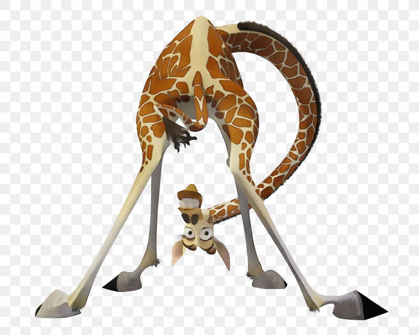 Giraffe Animal Figure Giraffidae, PNG, 1280x1024px, Watercolor, Animal Figure, Giraffe, Giraffidae, Paint Download Free