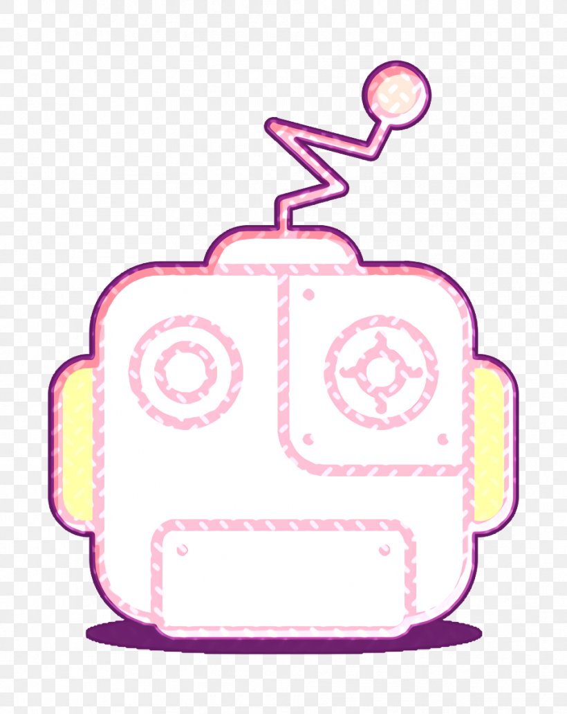 3 Icon Face Icon Robot Icon, PNG, 956x1202px, 3 Icon, Animation, Face Icon, Pink, Robot Icon Download Free