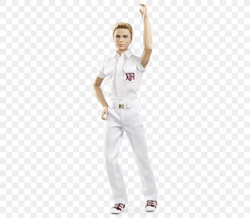 Texas A&M University Ken Aggie Yell Leaders Barbie Doll, PNG, 1086x950px, Texas Am University, Aggie Yell Leaders, Arm, Barbie, Clothing Download Free