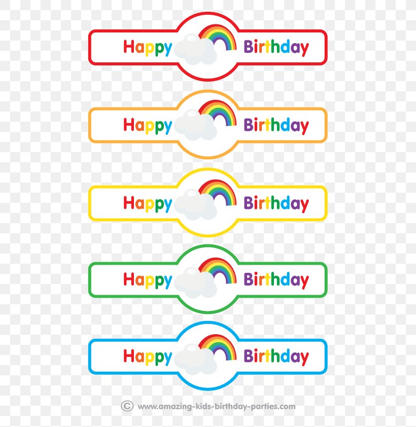 Birthday Children's Party Rainbow Party, PNG, 595x842px, Birthday, Area, Bottle, Brand, Centrepiece Download Free