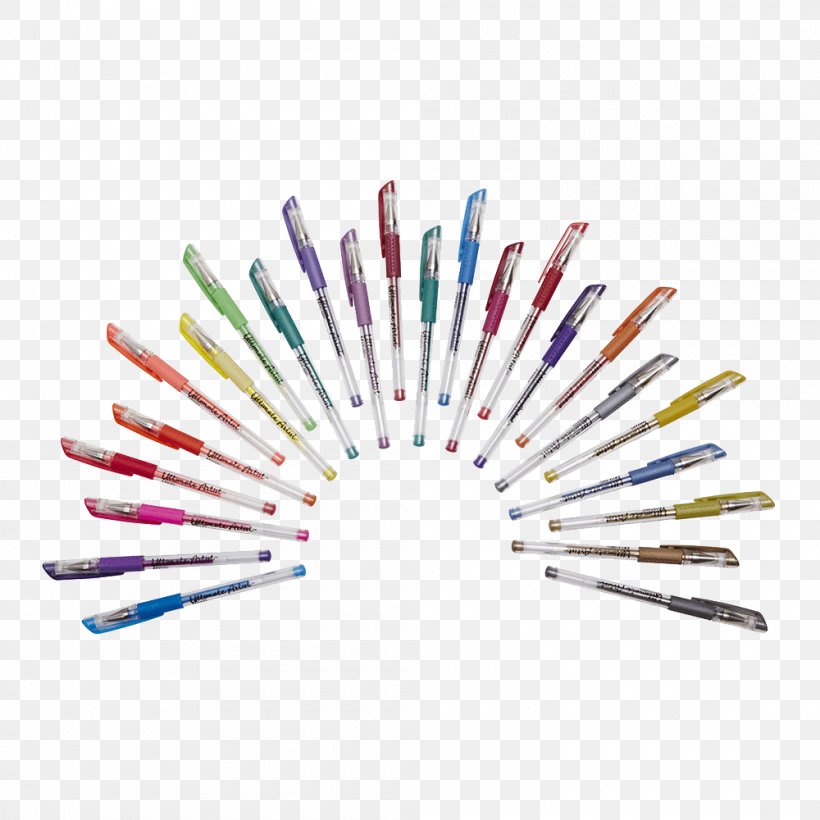 Gel Pen Pencil Marker Pen, PNG, 1000x1000px, Gel Pen, Amazoncom, Art, Artist, Book Download Free