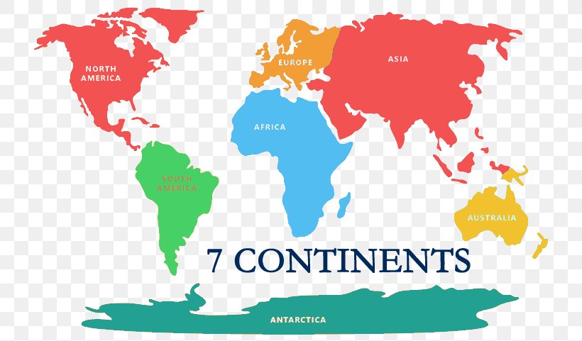 World Map Continent World Ocean, PNG, 760x481px, World, Americas ... World Map Continents For Kids