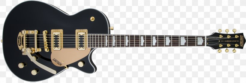 Gretsch Bigsby Vibrato Tailpiece Electric Guitar, PNG, 2400x817px, Gretsch, Acoustic Electric Guitar, Bigsby Vibrato Tailpiece, Cutaway, Electric Guitar Download Free