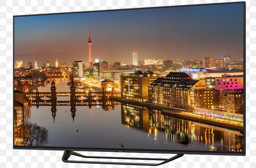 Internationale Funkausstellung Berlin Television 8K Resolution Sharp Corporation Sharp Aquos, PNG, 1280x842px, 4k Resolution, 8k Resolution, Television, City, Cityscape Download Free