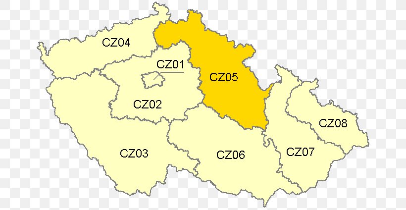 Prague Map Central Moravia Information Nomenclature Of Territorial Units For Statistics, PNG, 679x424px, Prague, Area, Border, City, Czech Republic Download Free