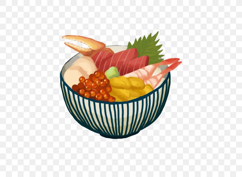 Seafood Japanese Cuisine Fried Rice Caridea Cooked Rice, PNG, 600x600px, Seafood, Bowl, Caridea, Cartoon, Cooked Rice Download Free