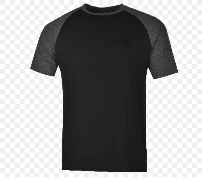 T-shirt Crew Neck Sleeve Clothing Pocket, PNG, 717x717px, Tshirt, Active Shirt, Black, Casual, Clothing Download Free
