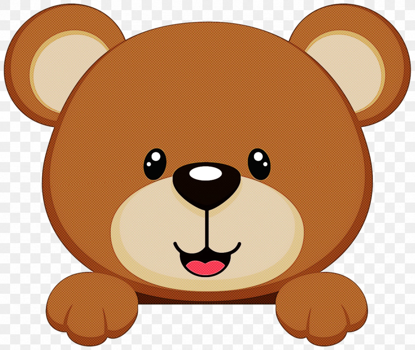 Teddy Bear, PNG, 1281x1080px, Cartoon, Animation, Bear, Brown, Brown Bear Download Free