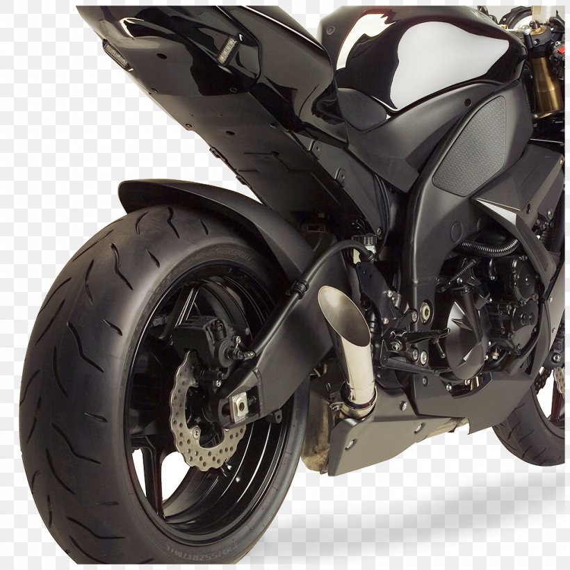 Tire Exhaust System Car Motorcycle Kawasaki Ninja ZX-10R, PNG, 1000x1000px, Tire, Auto Part, Automotive Exhaust, Automotive Exterior, Automotive Lighting Download Free