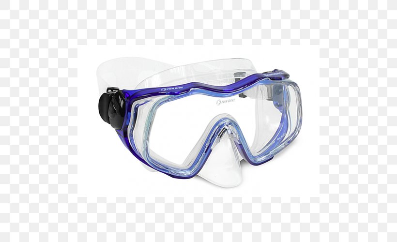 Underwater Diving Diving & Snorkeling Masks Cressi-Sub Sport Diving, PNG, 500x500px, Underwater Diving, Aqua, Blue, Clothing Accessories, Cobalt Blue Download Free