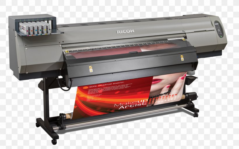 Wide-format Printer Ricoh Printing Photocopier, PNG, 2480x1546px, Wideformat Printer, Digital Imaging, Dyesublimation Printer, Fespa, Information Download Free