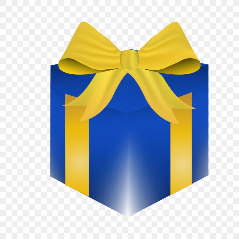 Yellow Ribbon Gift, PNG, 1300x1300px, Yellow Ribbon, Blue, Designer, Electric Blue, Gift Download Free