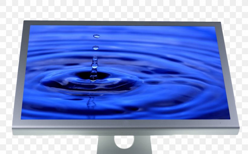 LED-backlit LCD High-definition Television, PNG, 1000x625px, Ledbacklit Lcd, Blue, Cobalt Blue, Computer Monitor, Designer Download Free