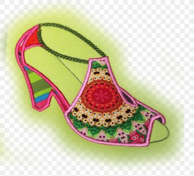 Machine Embroidery Quilt Shoe, PNG, 1396x1265px, Machine Embroidery, Bag, Embroidery, Magenta, Pea Download Free
