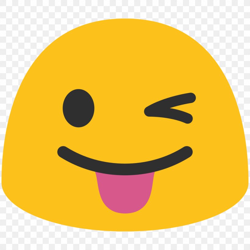 Emoji Wink Noto Fonts Smiley, PNG, 1024x1024px, Emoji, Android, Emojipedia, Emoticon, Face Download Free