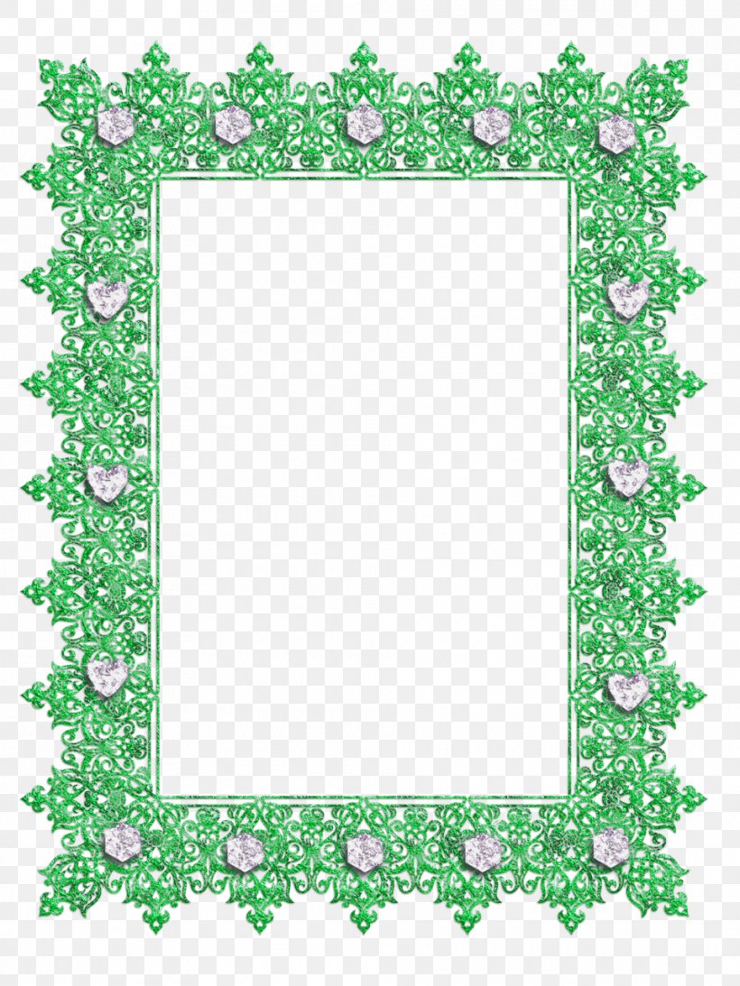 Picture Frames Clip Art Heart Frame Image, PNG, 960x1280px, Picture Frames, Blue, Diamond, Green, Heart Frame Download Free