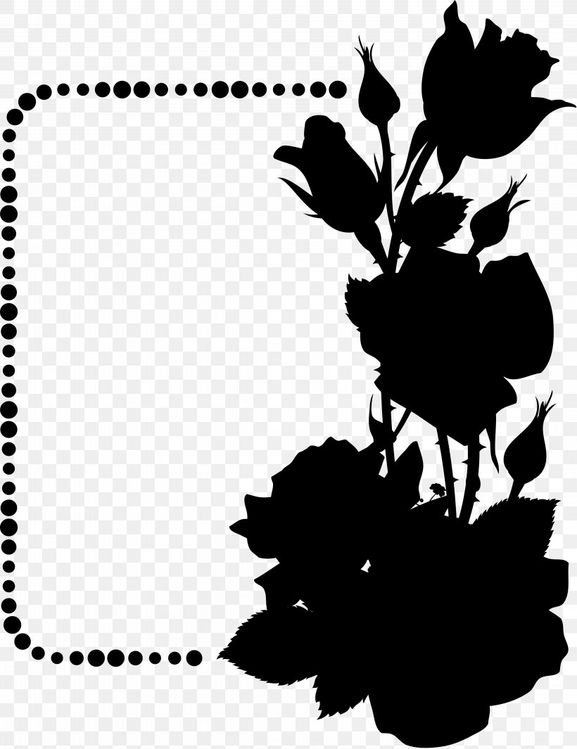 Rose Clip Art Vector Graphics Image, PNG, 4334x5629px, Rose, Blackandwhite, Botany, Floral Design, Flower Download Free