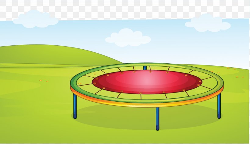 Trampoline Illustration Royalty-free Vector Graphics Stock Photography, PNG, 2971x1714px, Trampoline, Depositphotos, Gymnastics, Jumping, Photography Download Free