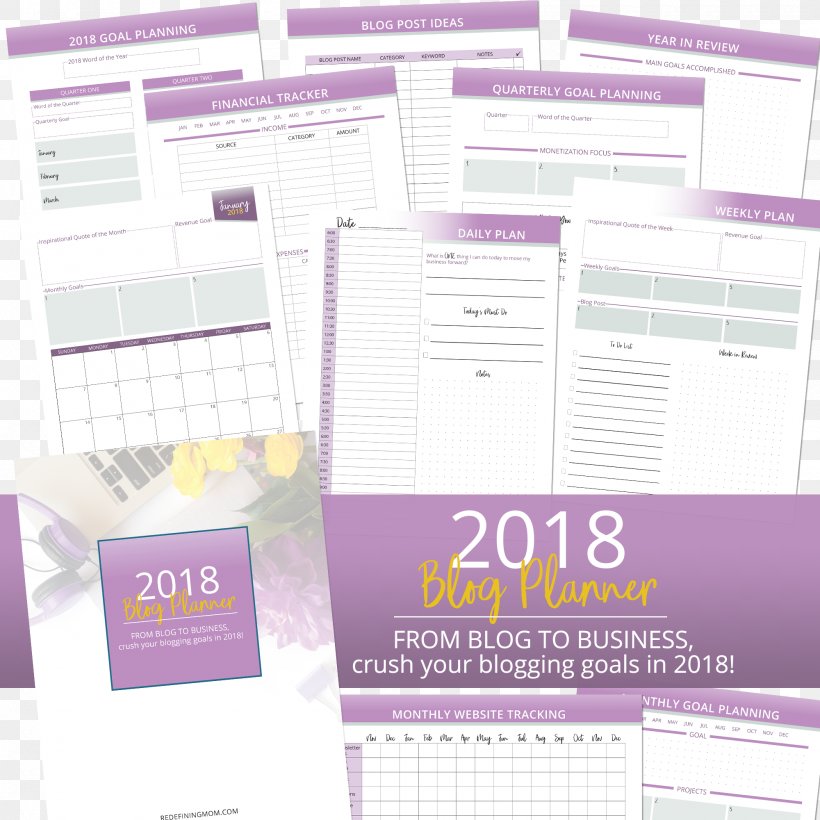 Blog Goal-setting Theory Plan Vlog, PNG, 2000x2000px, 2018, Blog, Brand, Business, Collective Download Free