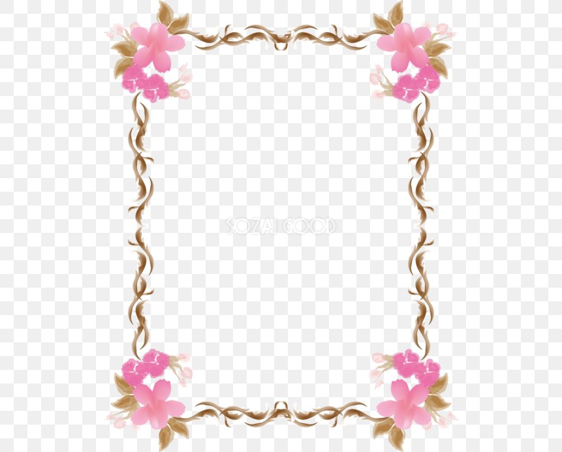 Picture Frames, PNG, 518x660px, Picture Frames, Artificial Flower, Bicycle Frames, Blossom, Body Jewelry Download Free