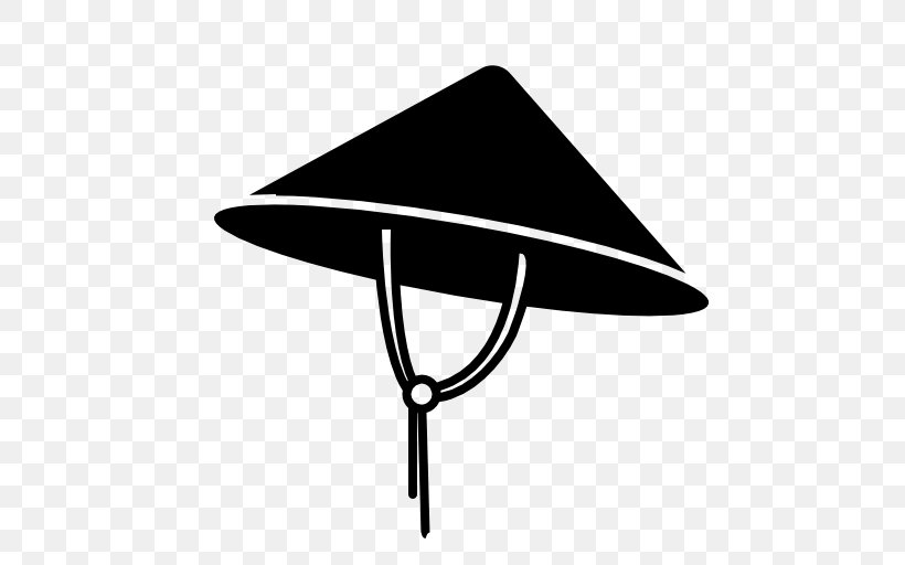 Asian Conical Hat Clip Art, PNG, 512x512px, Asian Conical Hat, Asia, Baseball Cap, Black, Black And White Download Free