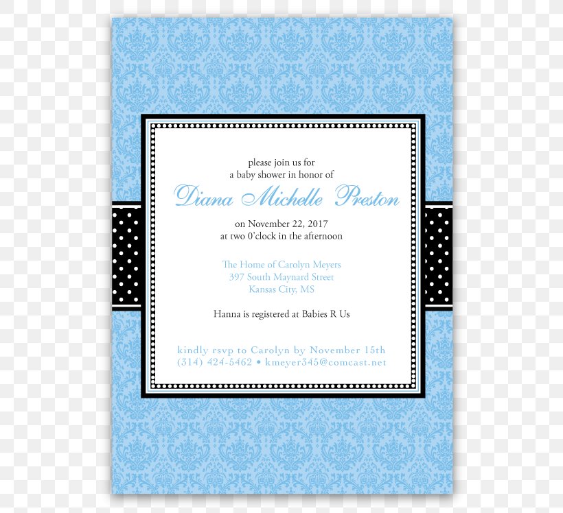 Baby Shower Bridal Shower Wedding Invitation Infant Party, PNG, 748x748px, Baby Shower, Aqua, Blue, Bridal Shower, Computer Download Free