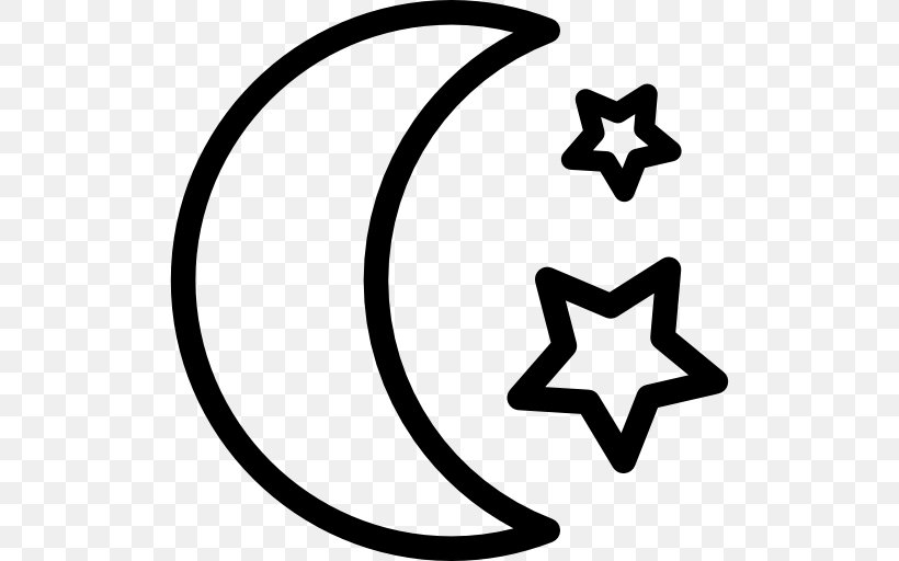 Lunar Phase Moon Desktop Wallpaper Star And Crescent, PNG, 512x512px, Lunar Phase, Area, Black And White, Body Jewelry, Cloud Download Free