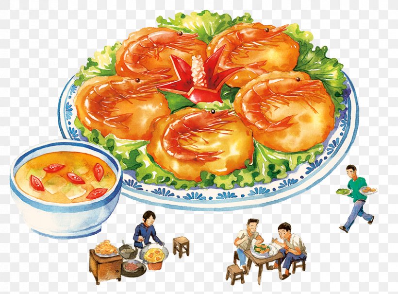 Hanoi Vietnamese Cuisine Hu Tieu Food Illustration, PNG, 853x630px, Hanoi, Appetizer, Cuisine, Dish, Fast Food Download Free