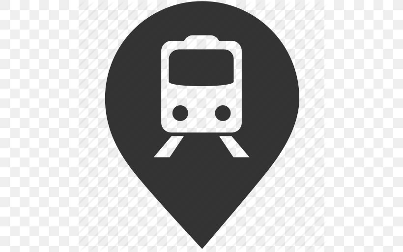 Rapid Transit Train Station, PNG, 512x512px, Rapid Transit, Black, Brand, Commuter Station, Ico Download Free